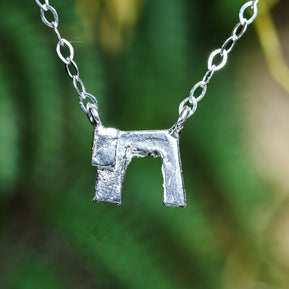 Chai Sterling Silver Pendant Necklace