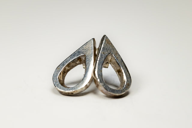 "A Drop Closer…" Sterling Silver Teardrop Earrings