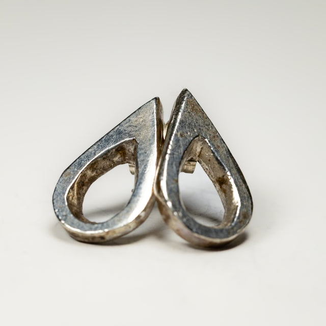 "A Drop Closer…" Sterling Silver Teardrop Earrings