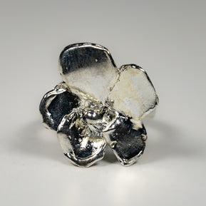 silver_flower_ring_bloom_design_wax_cast