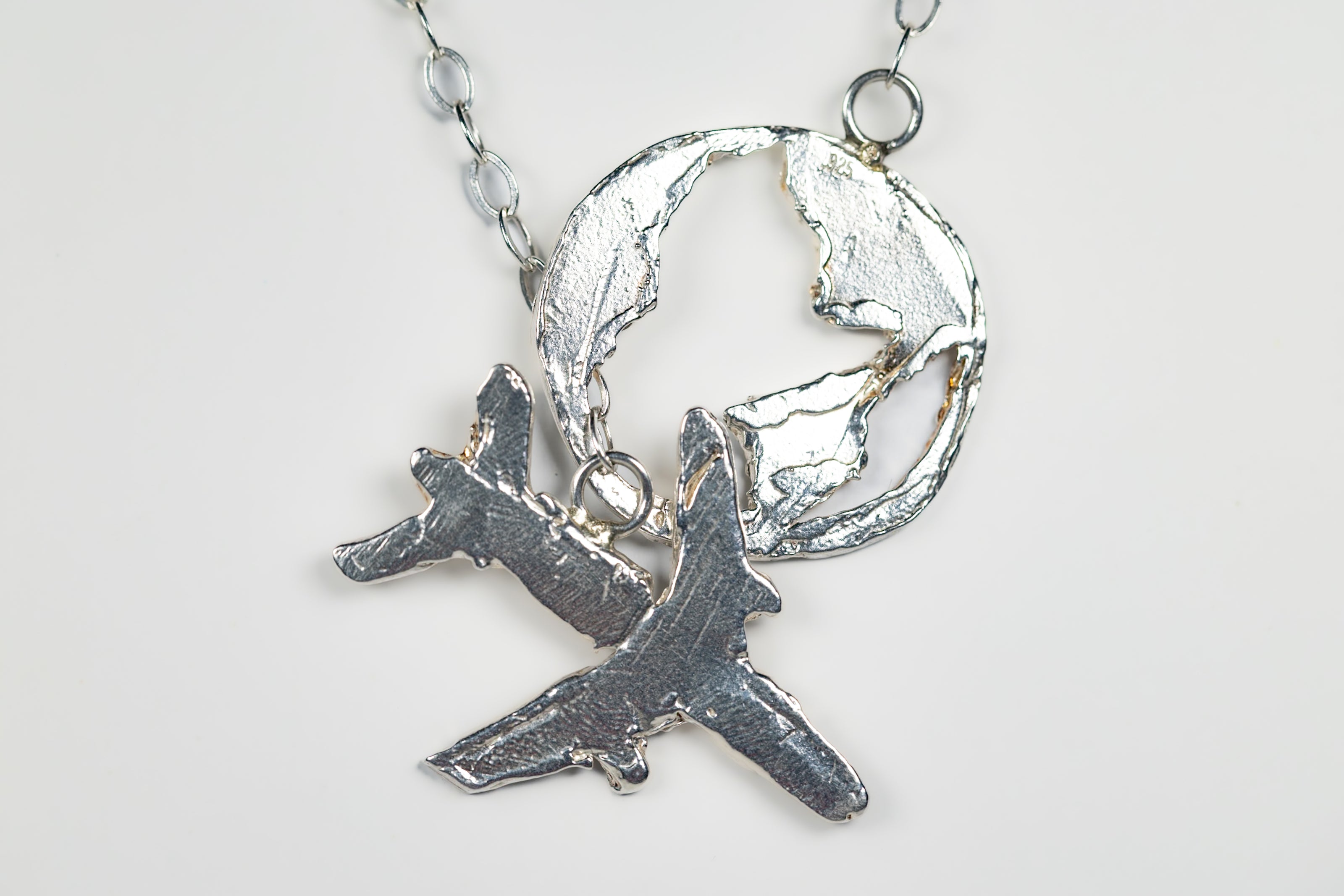 sterling_silver_travel_necklace_plane_and_earth