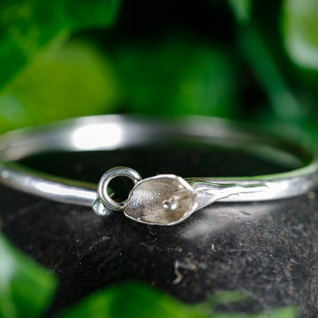 sterling_silver_lily_of_the_valley_bangle_bracelet