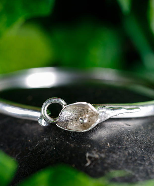 sterling_silver_lily_of_the_valley_bangle_bracelet
