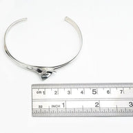 sterling_silver_flower_bangle_botanical_jewelry