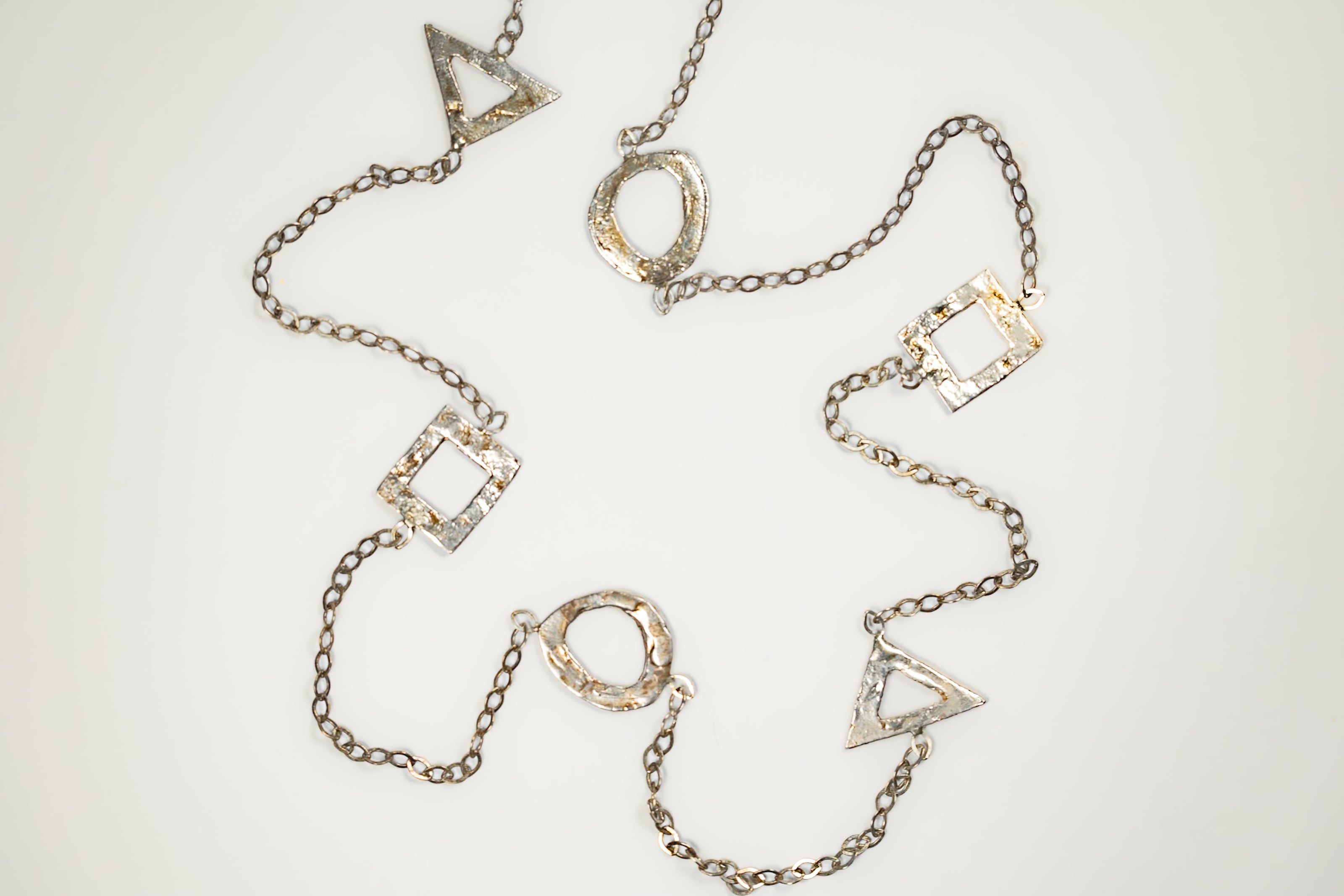 handmade_geometric_long_necklace_and_earring_set