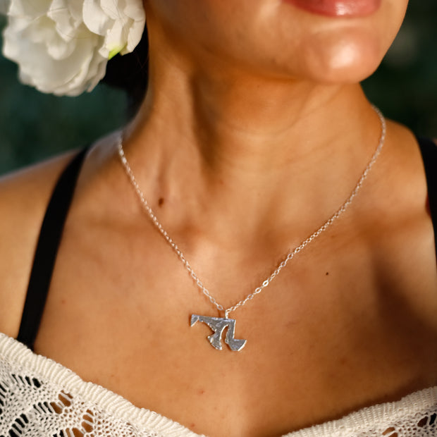 hammered_silver_maryland_pendant_necklace