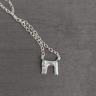 Chai Sterling Silver Pendant Necklace