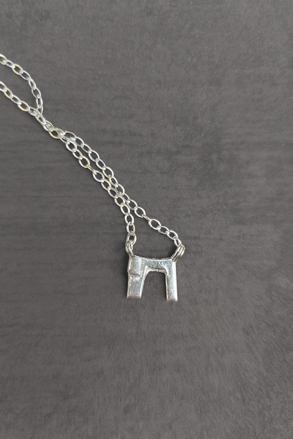 Chai Sterling Silver Pendant Necklace