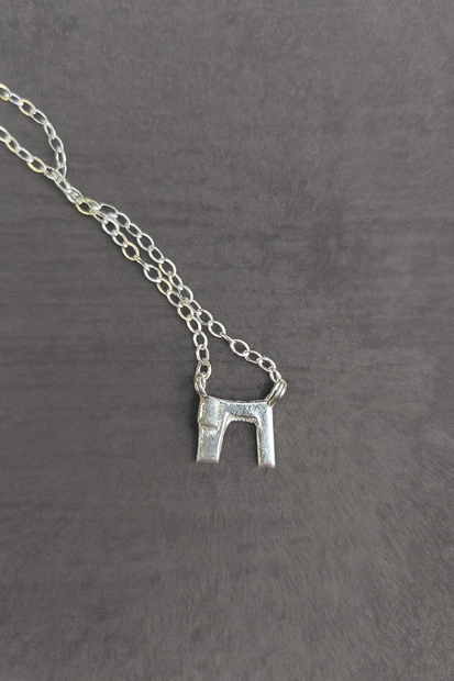 Chai Sterling Silver Pendant Necklace