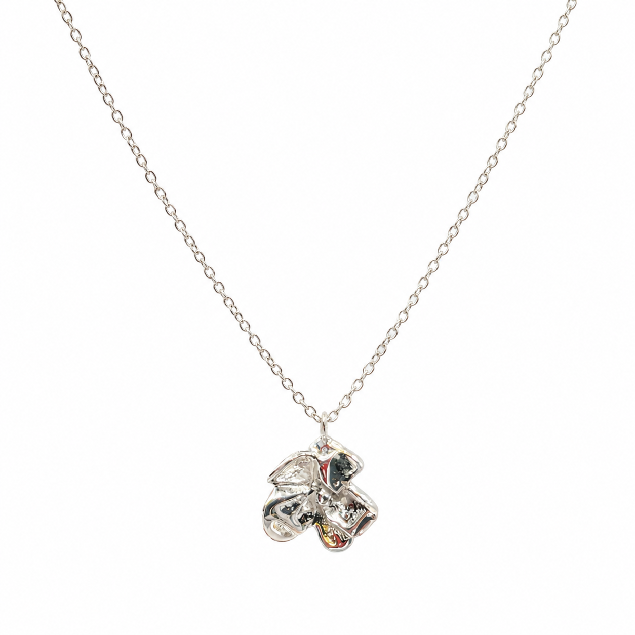 Little Bloom Sterling Silver Flower Necklace