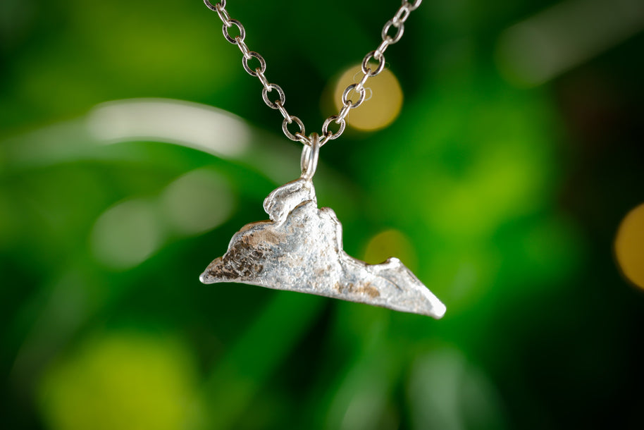 State of Virginia Sterling Silver Necklace