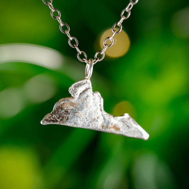 State of Virginia Sterling Silver Necklace