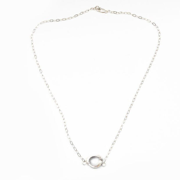 sterling_silver_circle_necklace_hammered