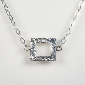 sterling_silver_small_square_pendant_necklace_set
