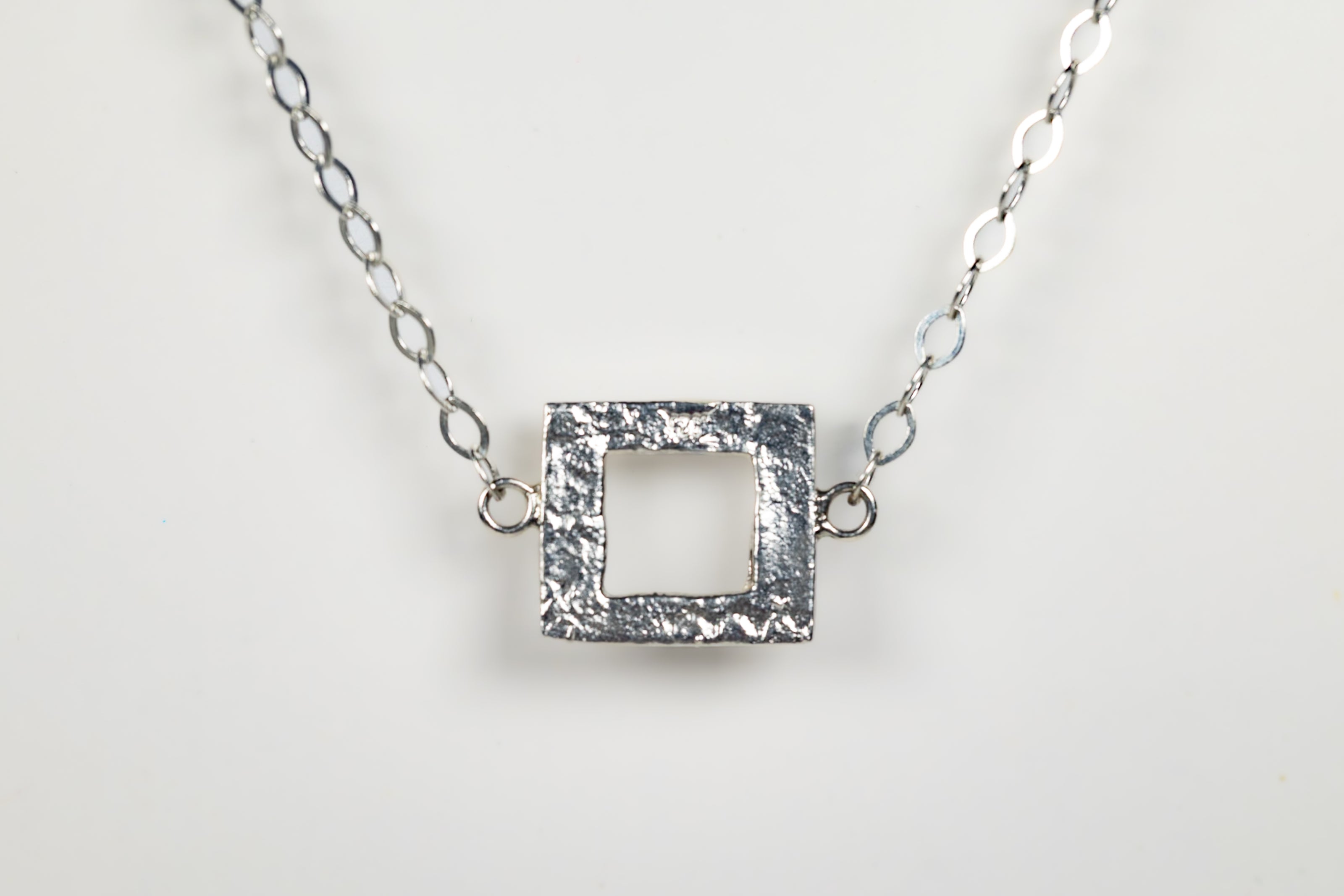 sterling_silver_small_square_pendant_necklace_set