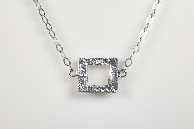 sterling_silver_small_square_pendant_necklace_set