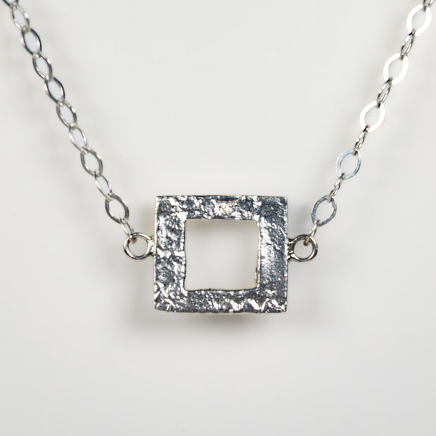 sterling_silver_small_square_pendant_necklace_set