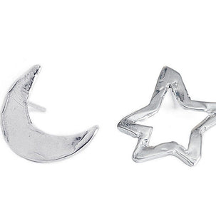 dainty_star_and_moon_post_earrings_silver