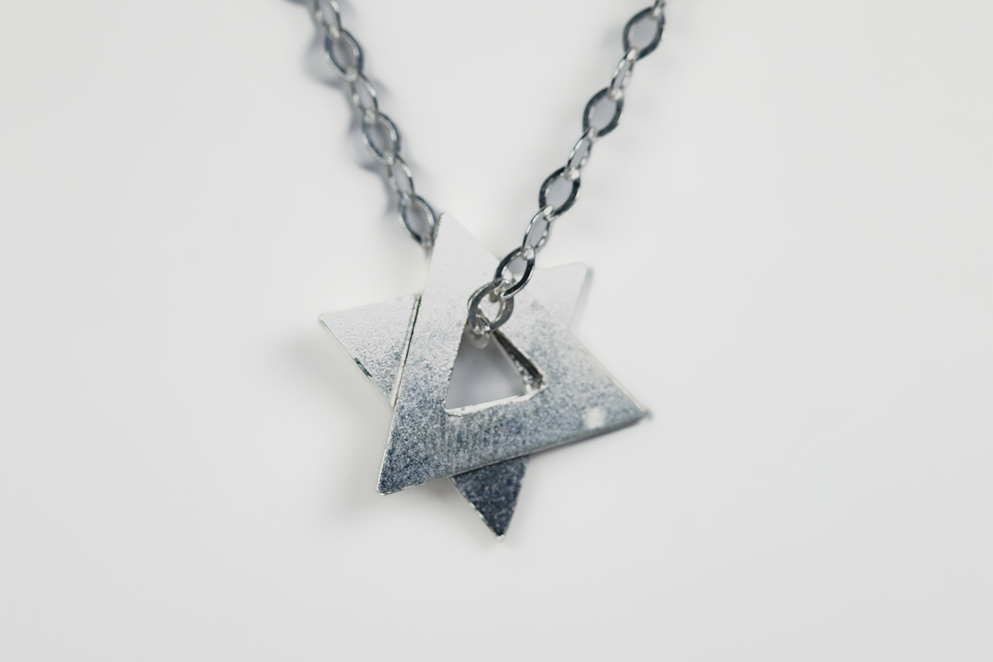 small_hammered_star_of_david_necklace