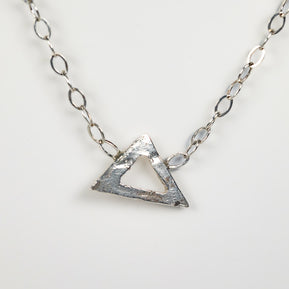 sterling_silver_triangle_pendant_necklace_with_matching_earrings