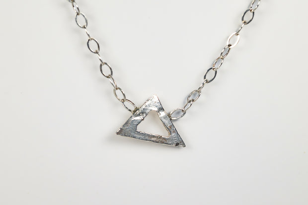sterling_silver_triangle_pendant_necklace_with_matching_earrings