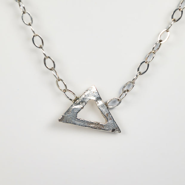 sterling_silver_triangle_pendant_necklace_with_matching_earrings