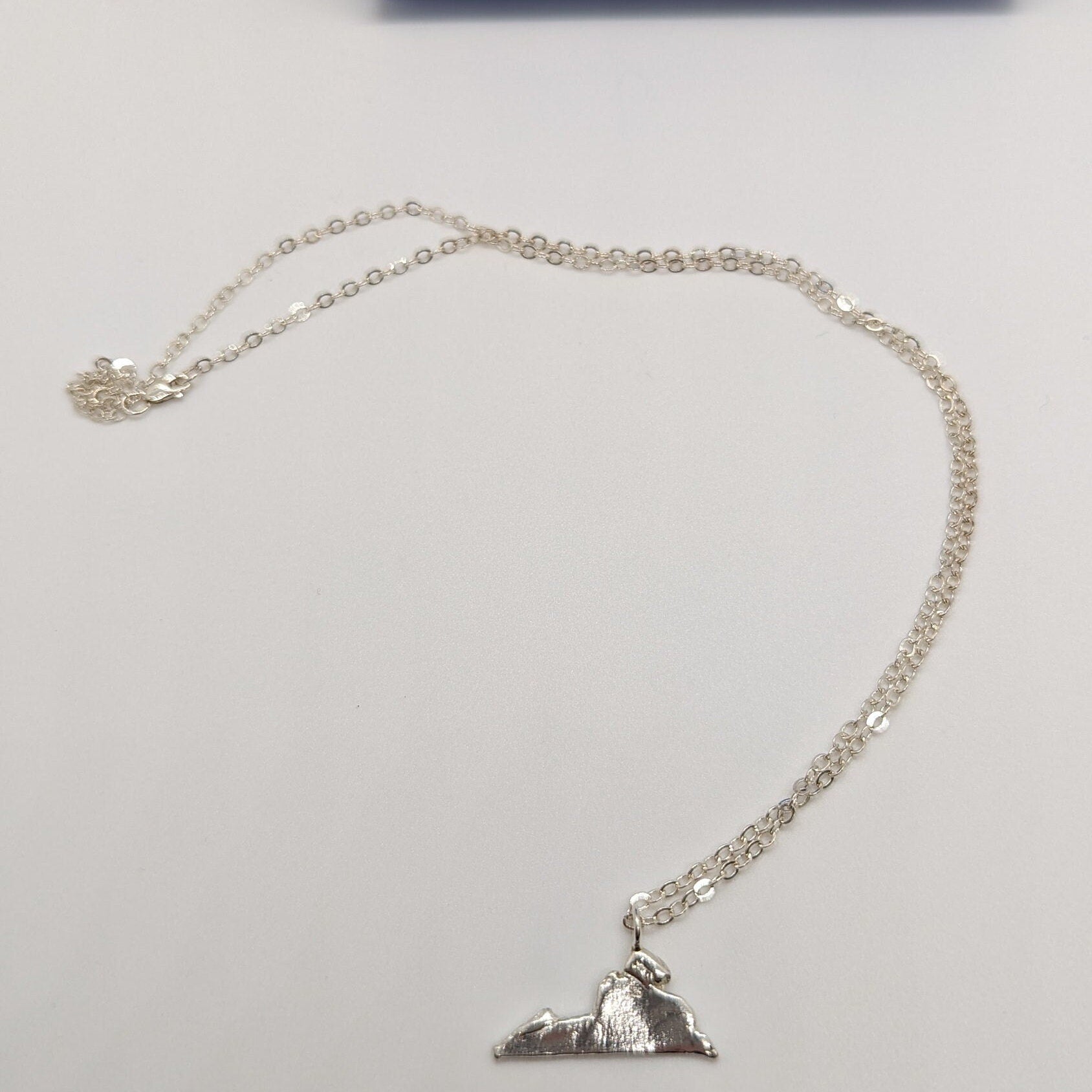 handmade_state_of_virginia_necklace_silver