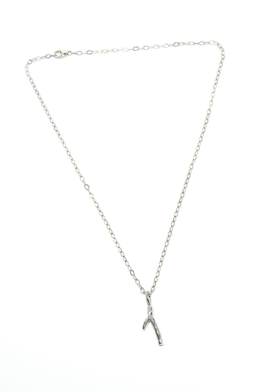 silver_wishbone_pendant_necklace_meaningful_gift